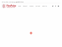 Tablet Screenshot of flexpulse.com